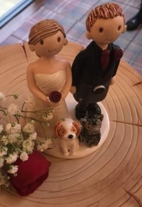 Wood Wedding Cake
