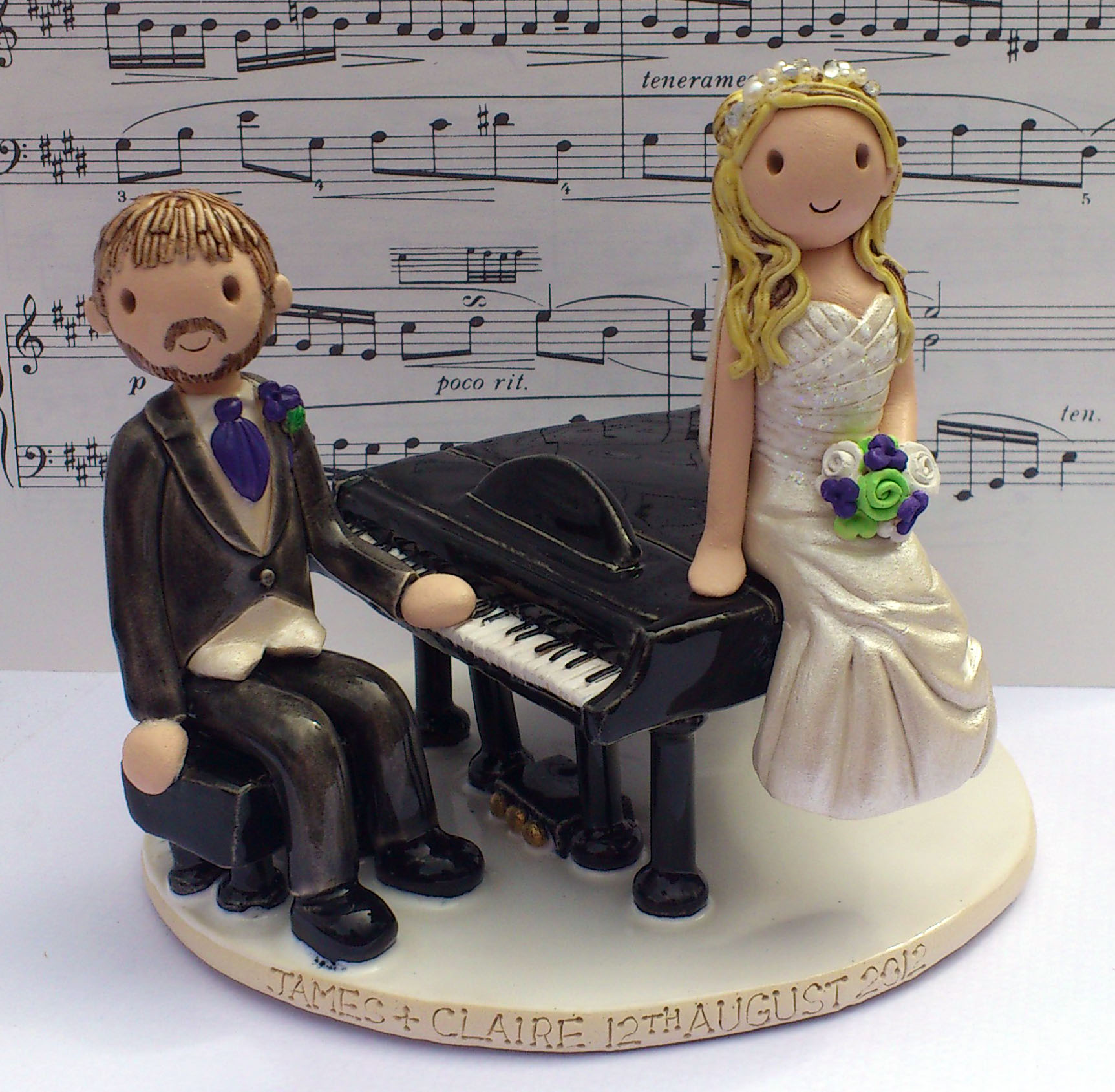 Musician Cake Toppers